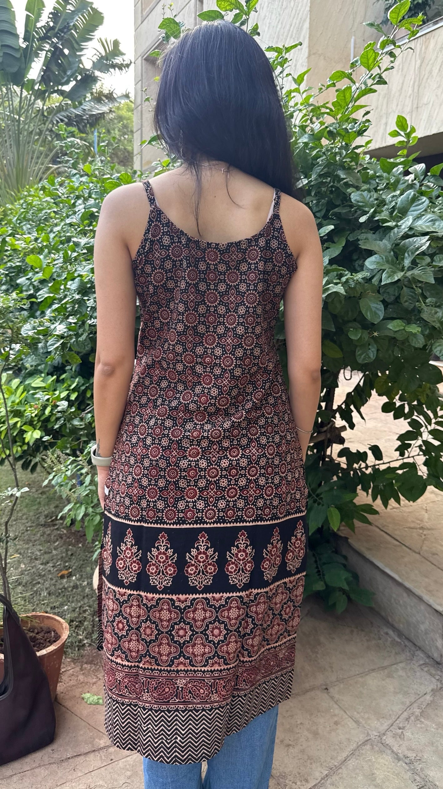 Strappy Kurti Combo of 2(with sling bag)
