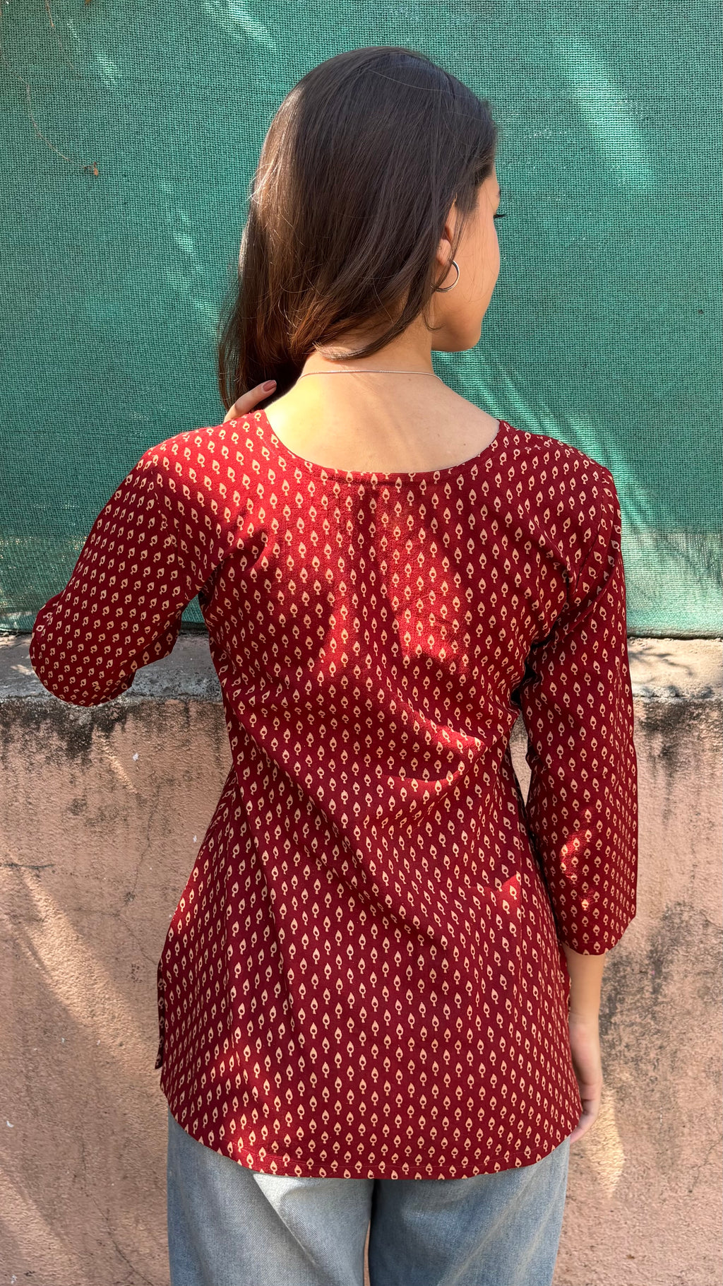 Combo of 2 Short Top 3/4 sleeves(With sling bag)