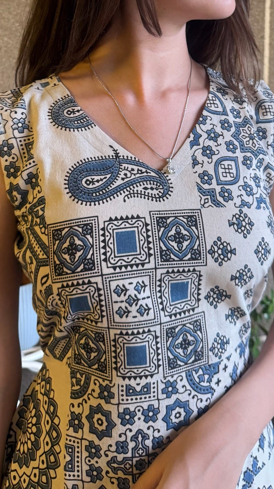 Combo of One piece and Short top (with sling bag) (sleeves inside)