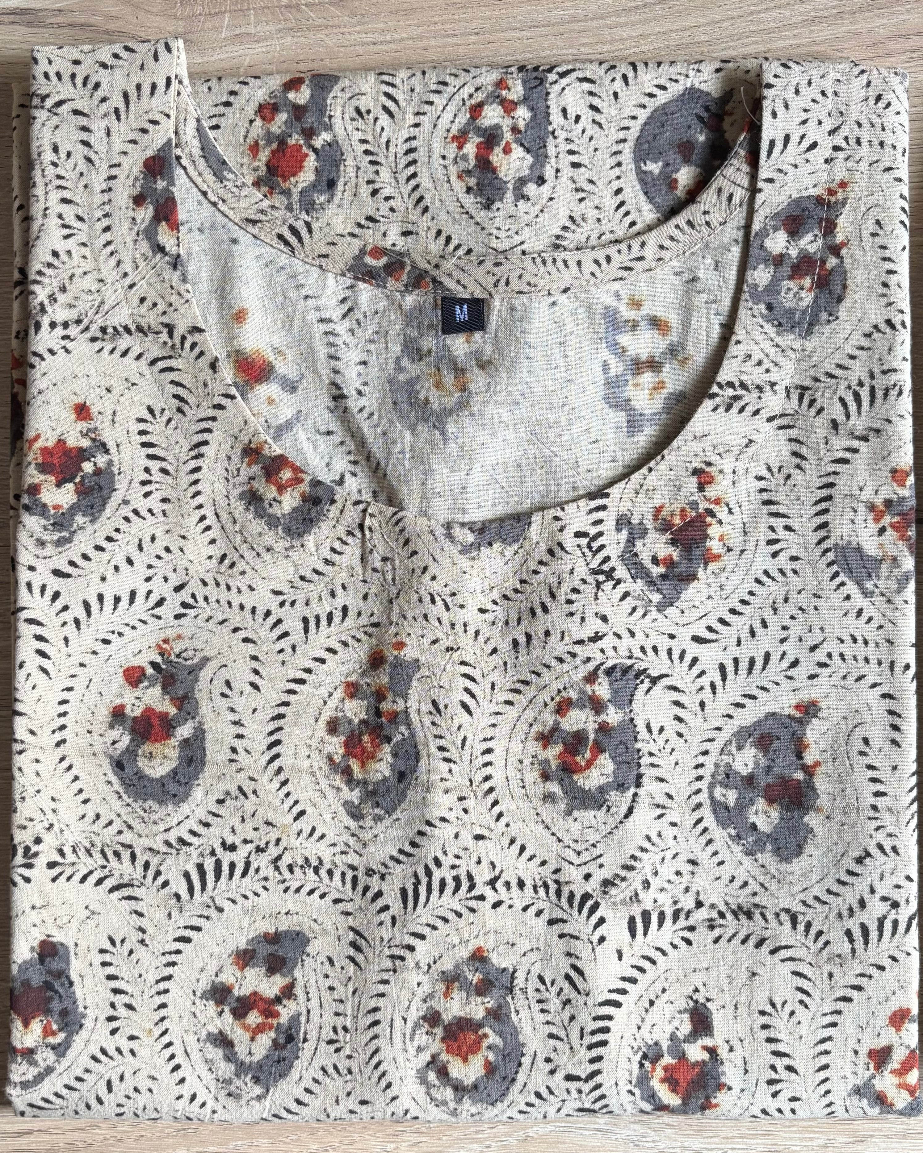 COMBO OF 3 KALAMKARI LONG KURTI (with Sling bag)