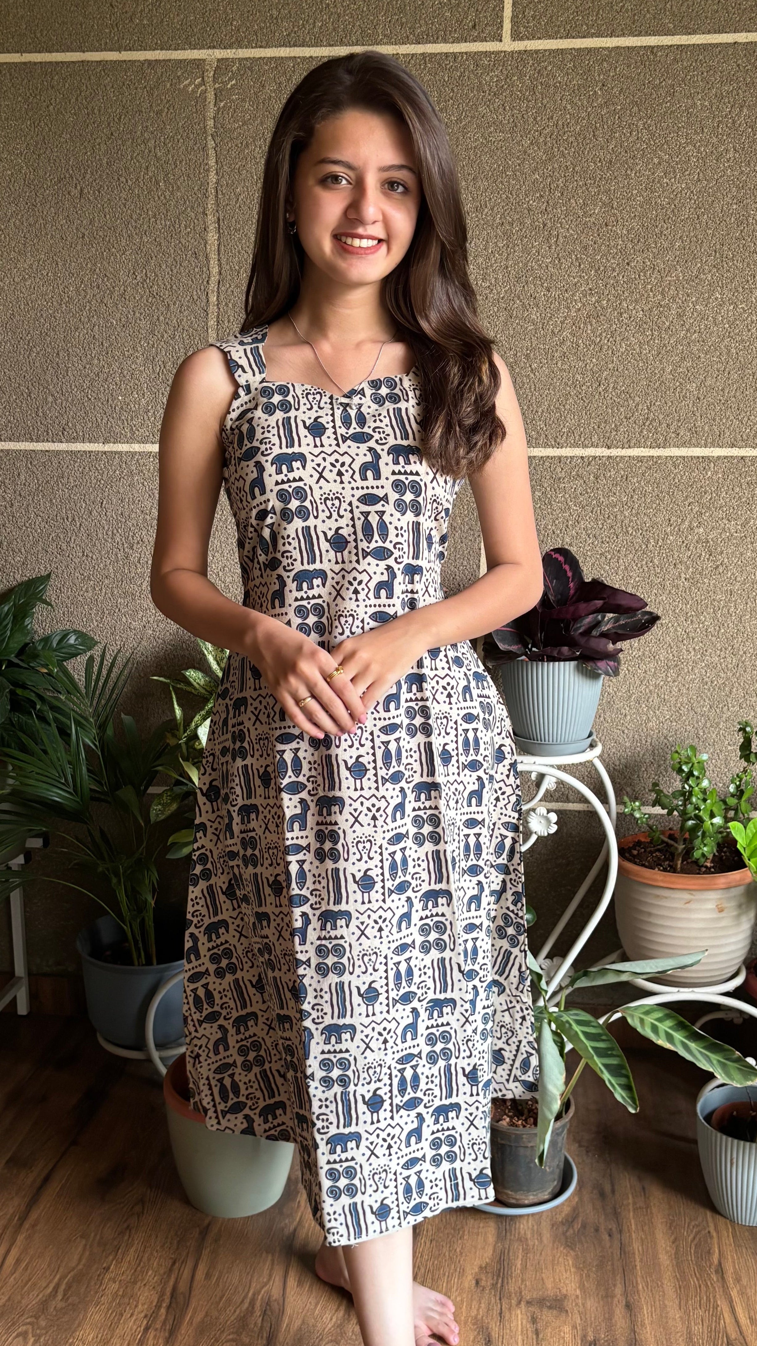 Combo of One piece and Short top (with sling bag)