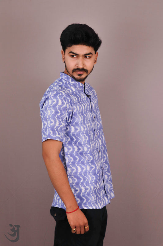 Blue Katha work shirt