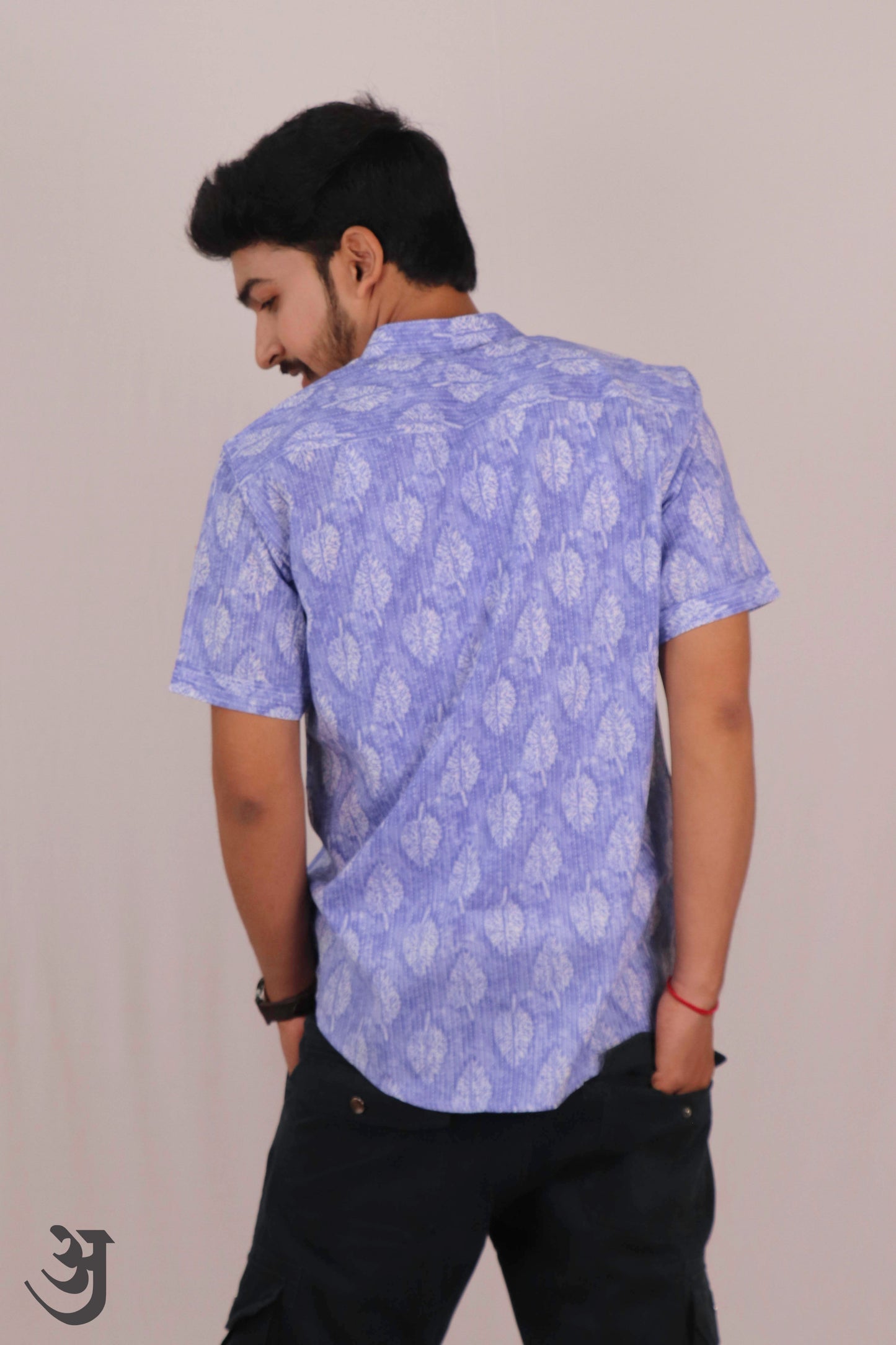 Blue Katha work shirt