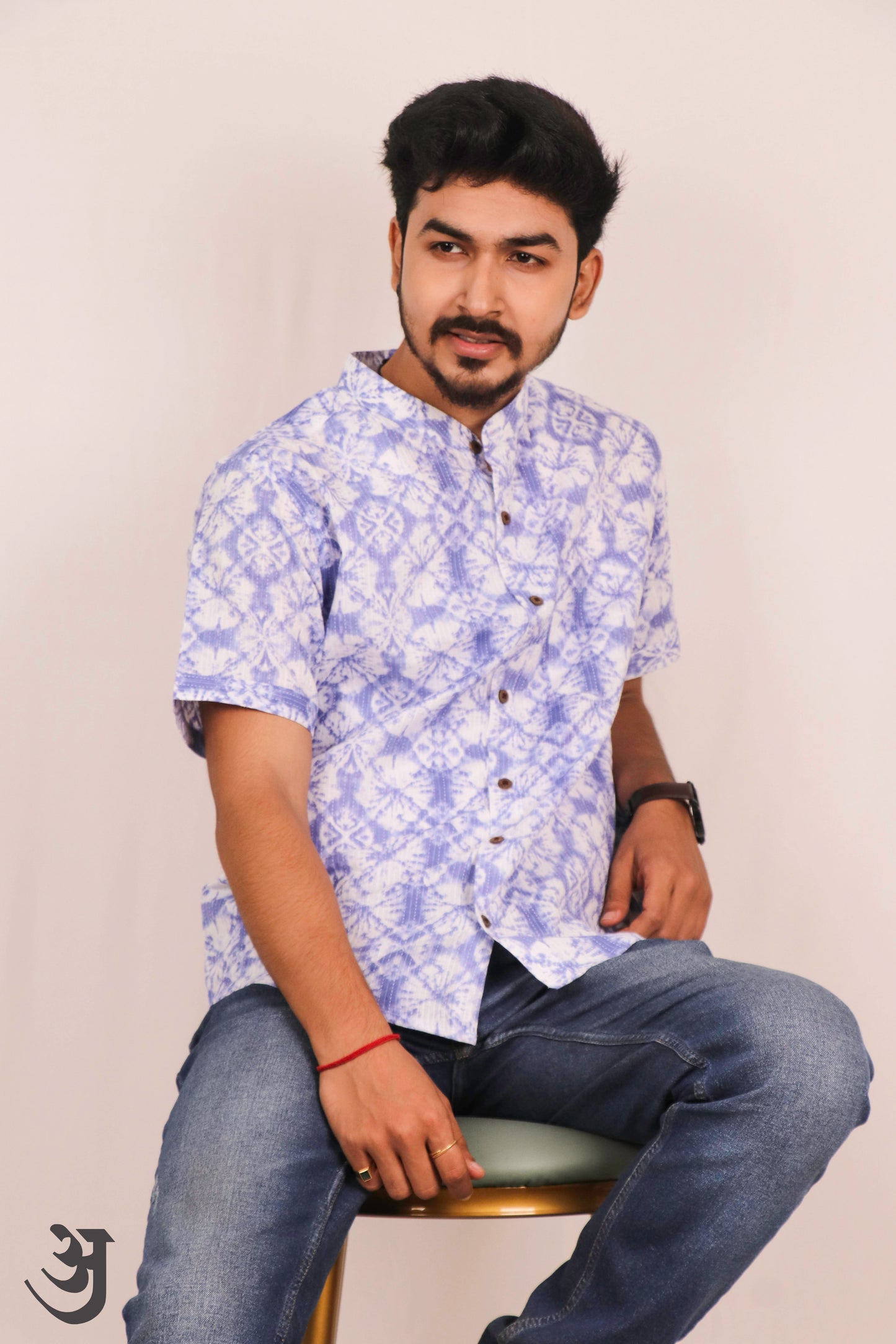 Blue Katha work shirt