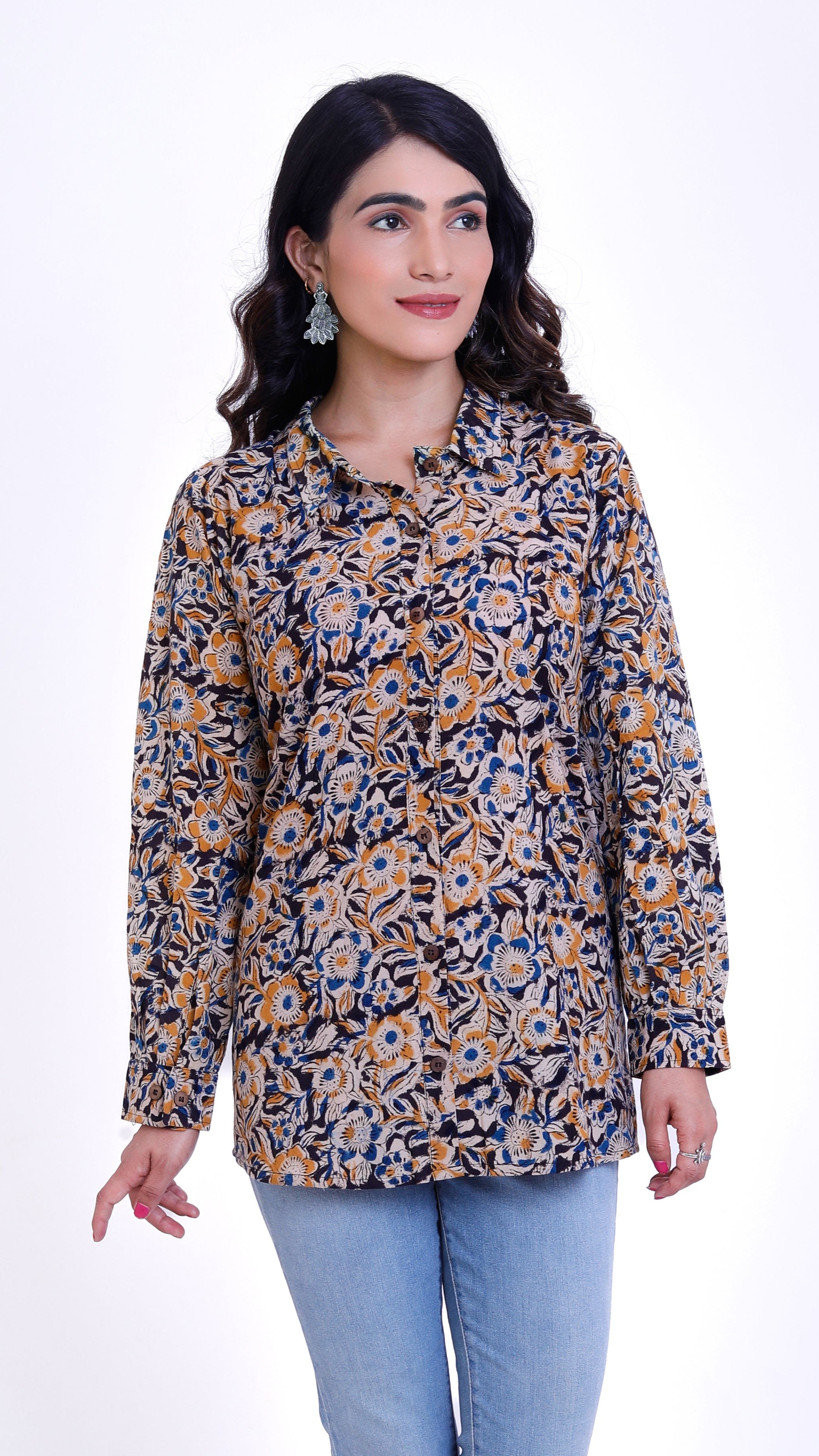 Kalamkari women's shirt