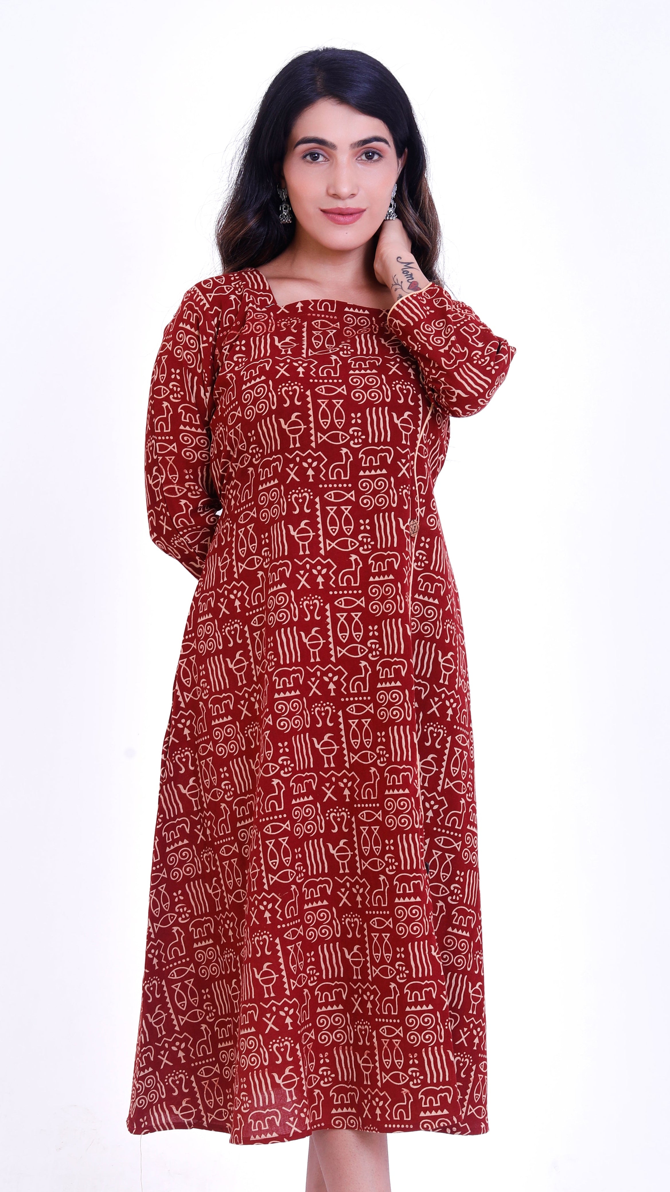 Red dabu one piece