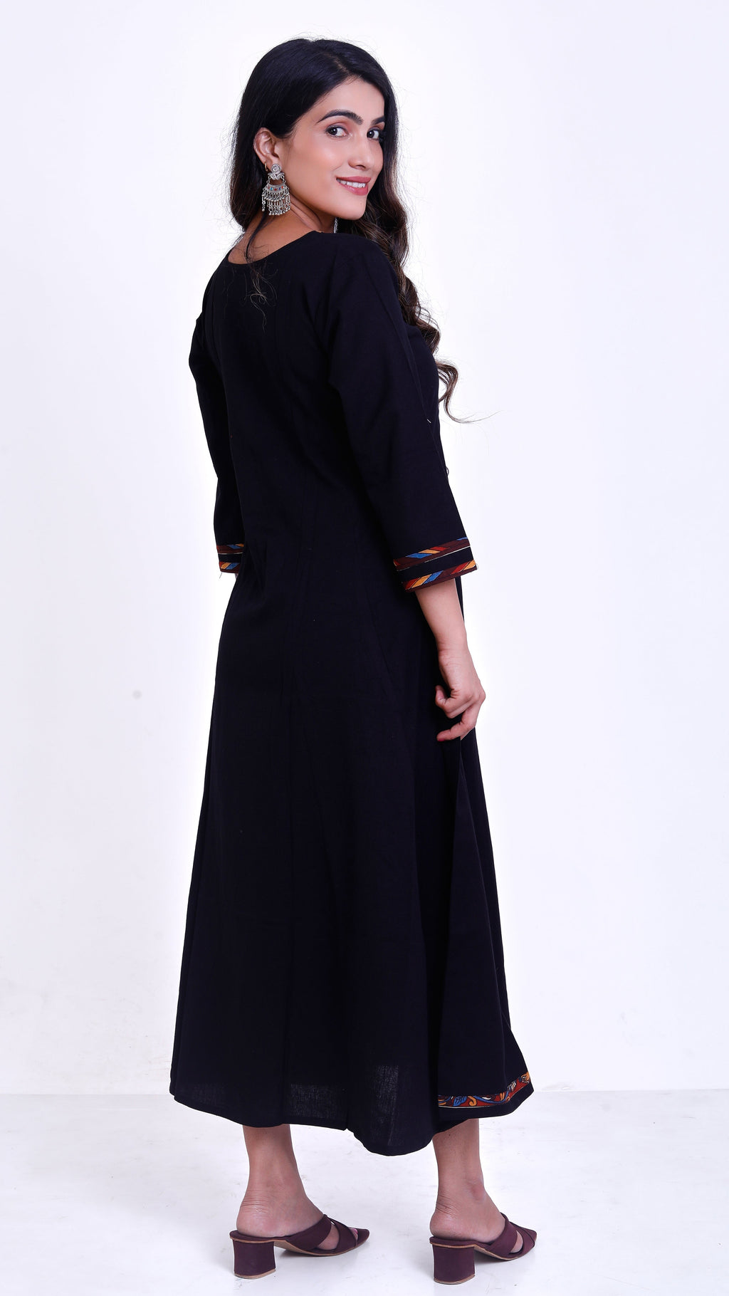 Black long one piece