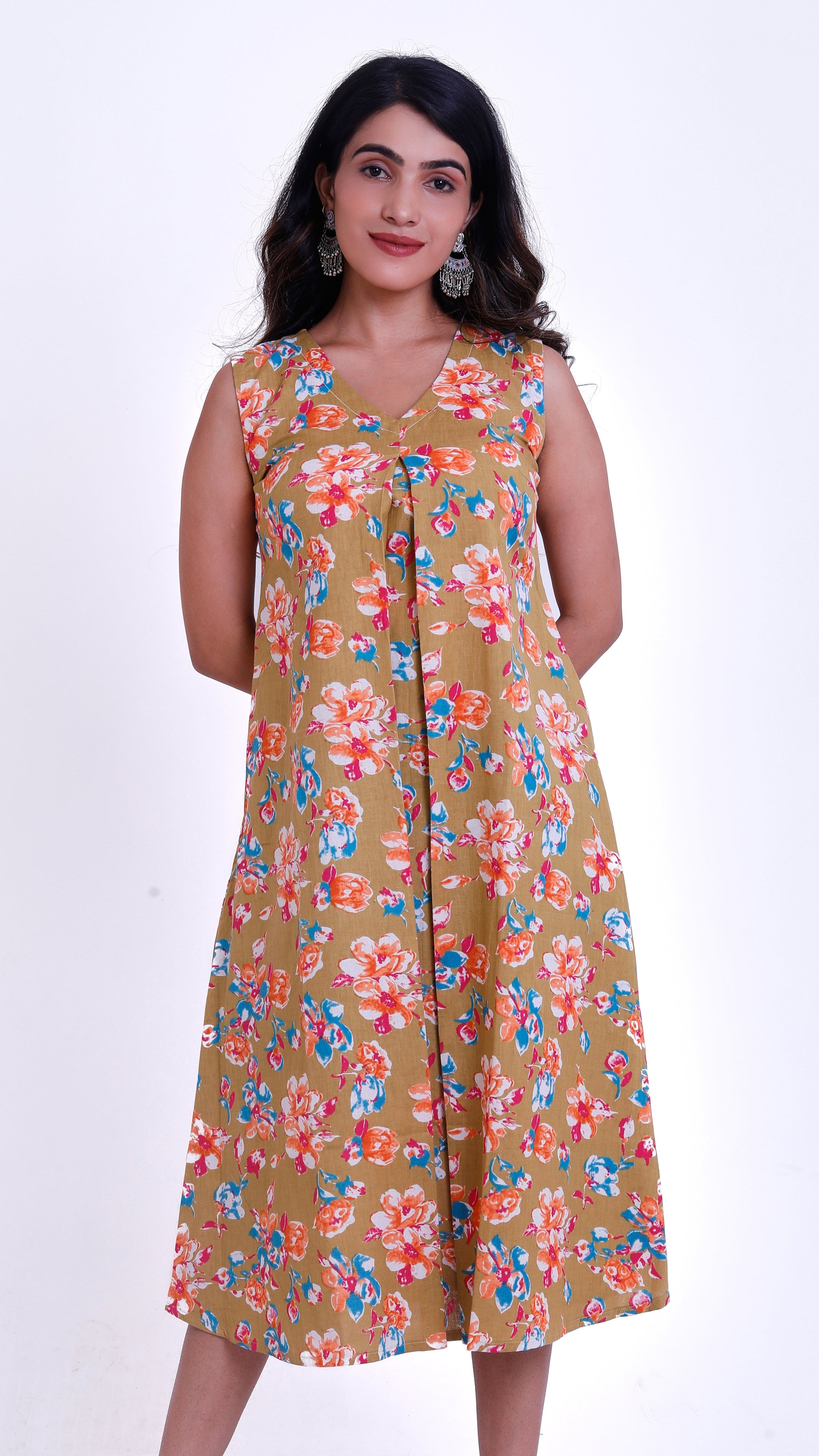 floral one piece